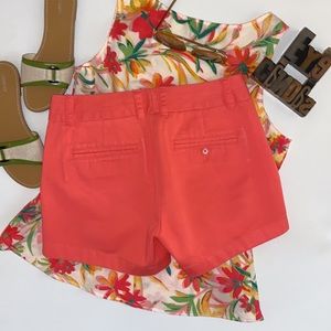 J. CREW ‘Chino’ Shorts in Orange.